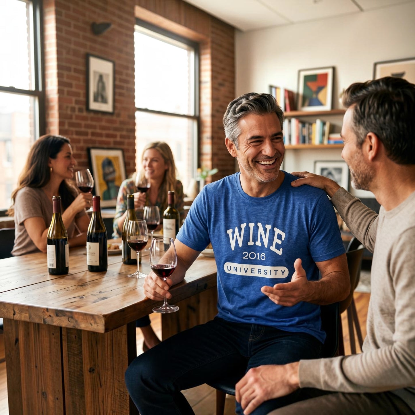 Wine University® Classic Unisex T-Shirt – Royal Blue