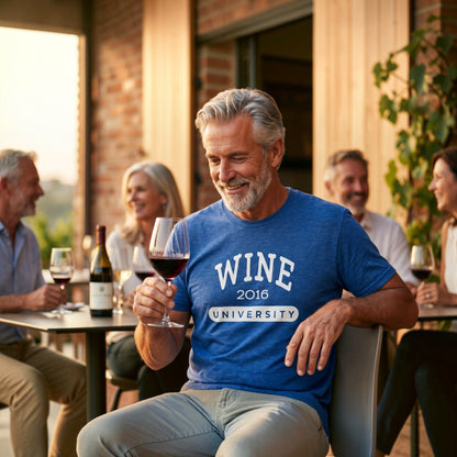 Wine University® Classic Unisex T-Shirt – Royal Blue