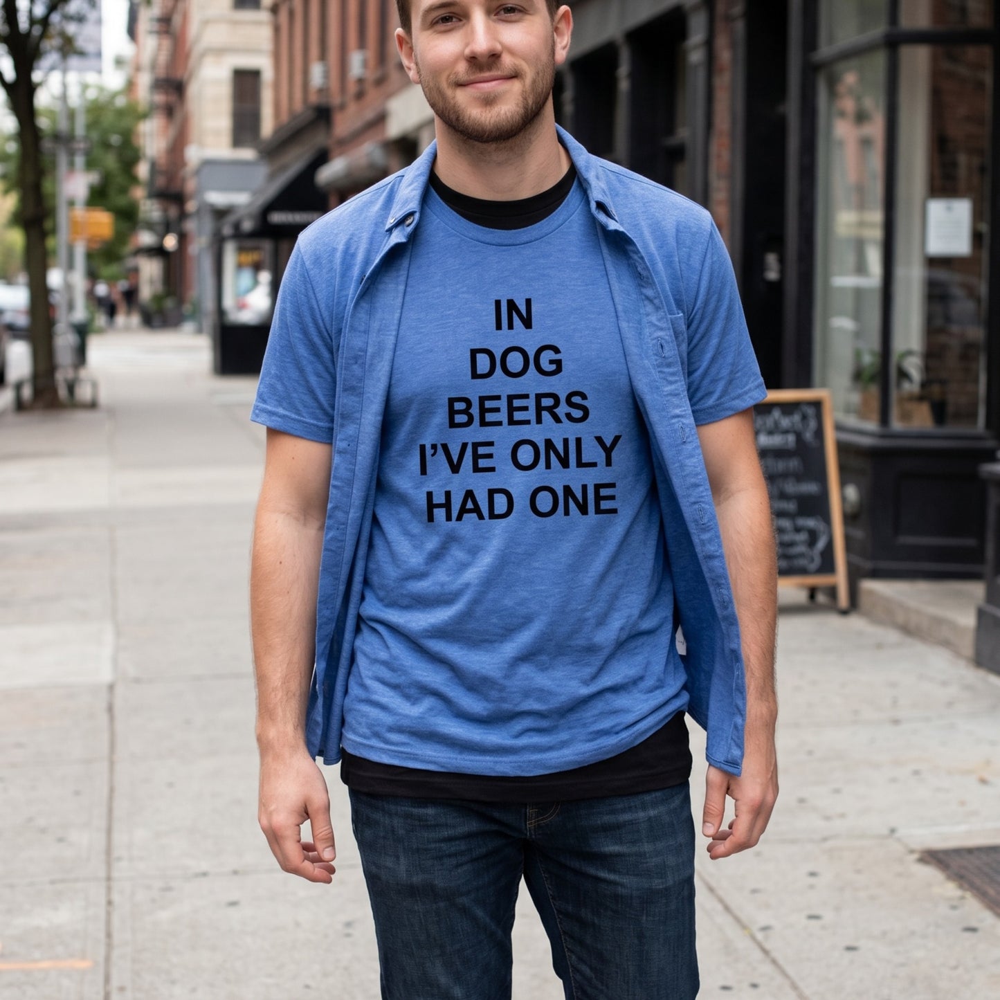 In Dog Beers I've Only Had One Funny Beer T-Shirt