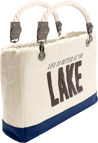 Lake - 21" x 12" Canvas Tote