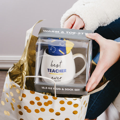 Teacher - 15.5 oz Mug and Sock Set