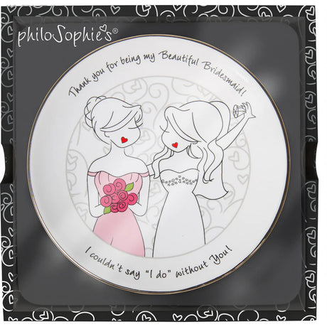 Bridesmaid - 5" Keepsake Dish