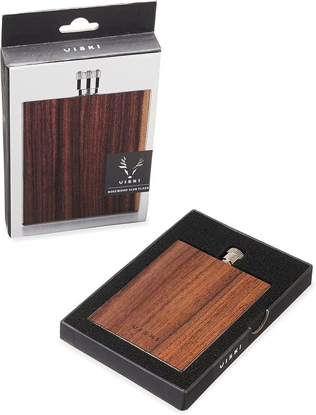 Wood Paneled Flask