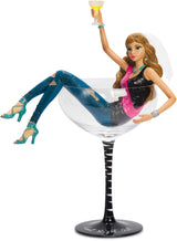 Bachelorette - Girl Figurine & Wine Glass