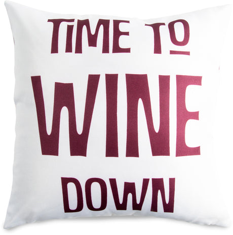 Wine Down - 14" x 14" Pillow