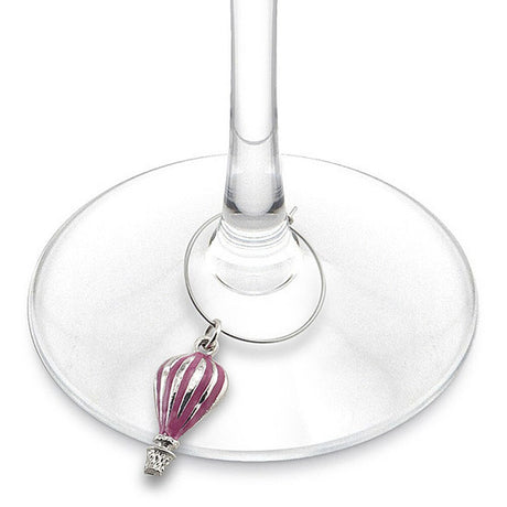 Hot Air Balloons Wine Charm