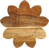 Floral Love - 10" Acacia Cheese/Bread Board Set